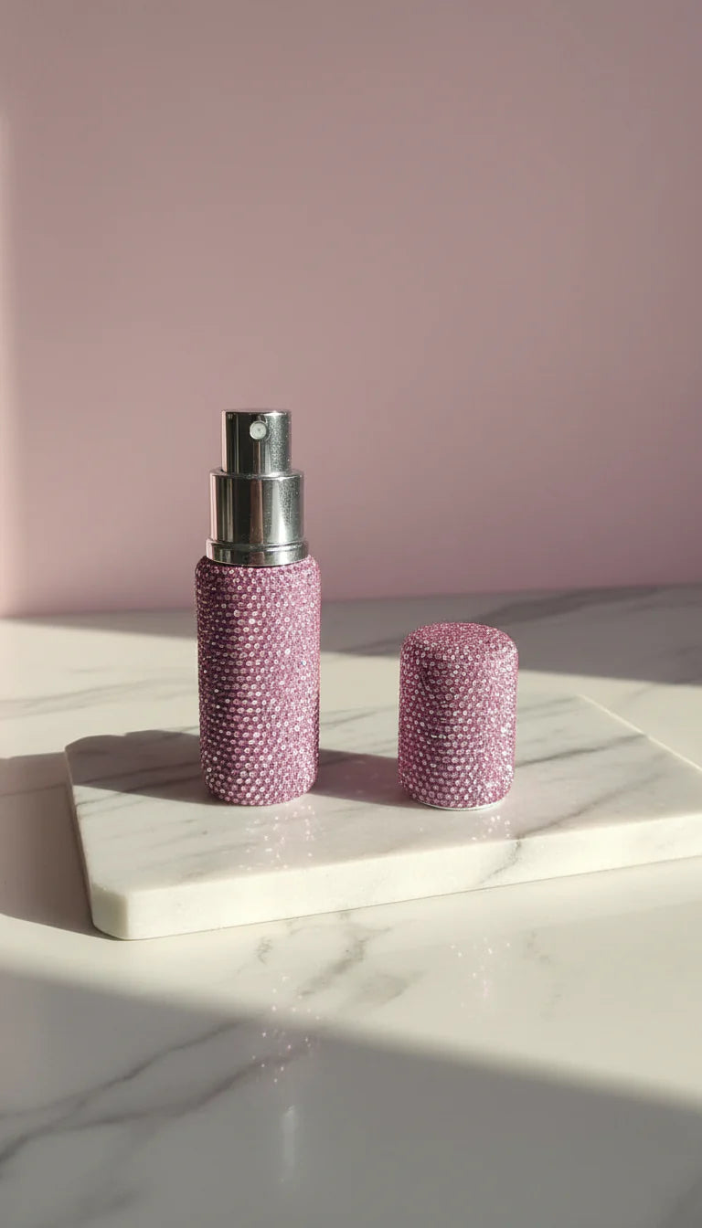 Crystal Perfume Spray Travel Bottle Atomizer