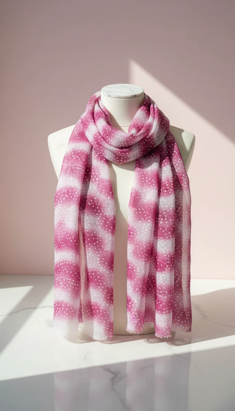 Stripes & Dots Scarf Pack of 12