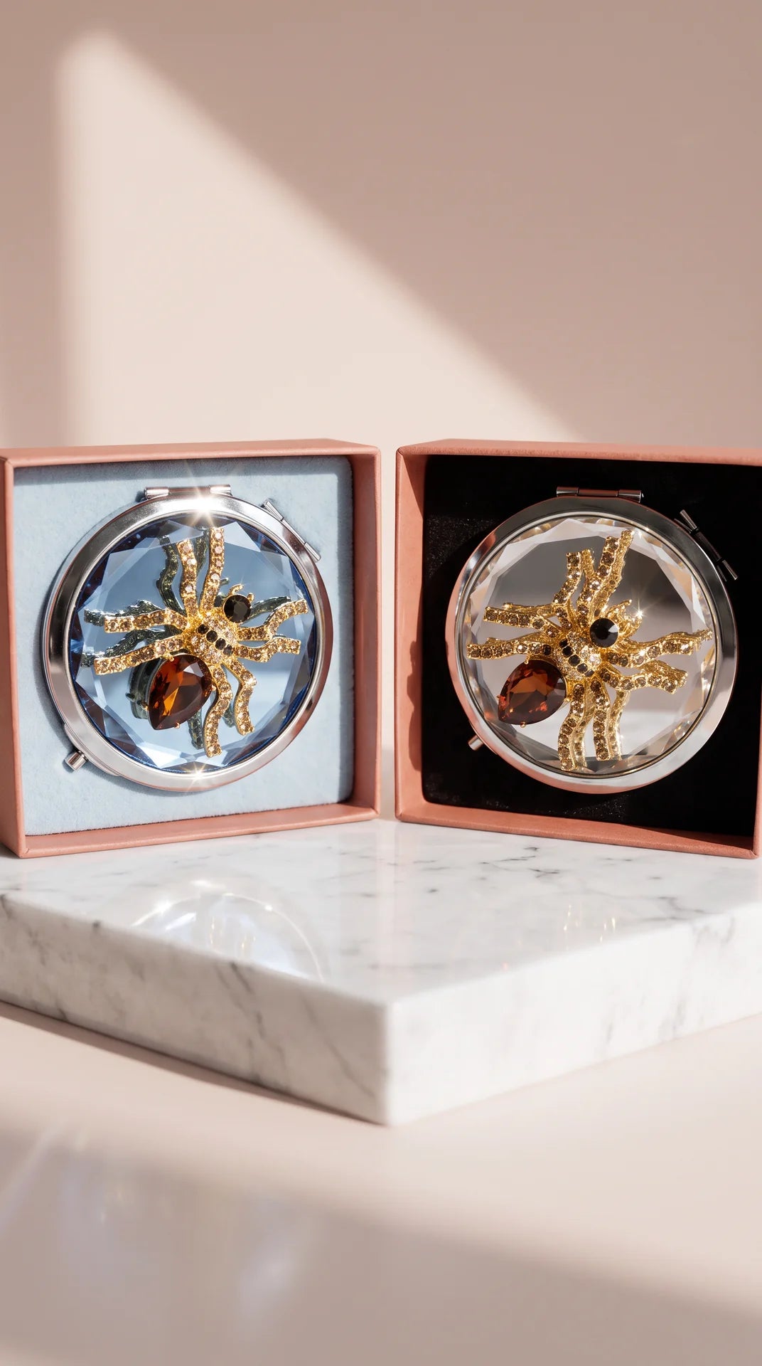 Spider Compact Mirror & Gift Box