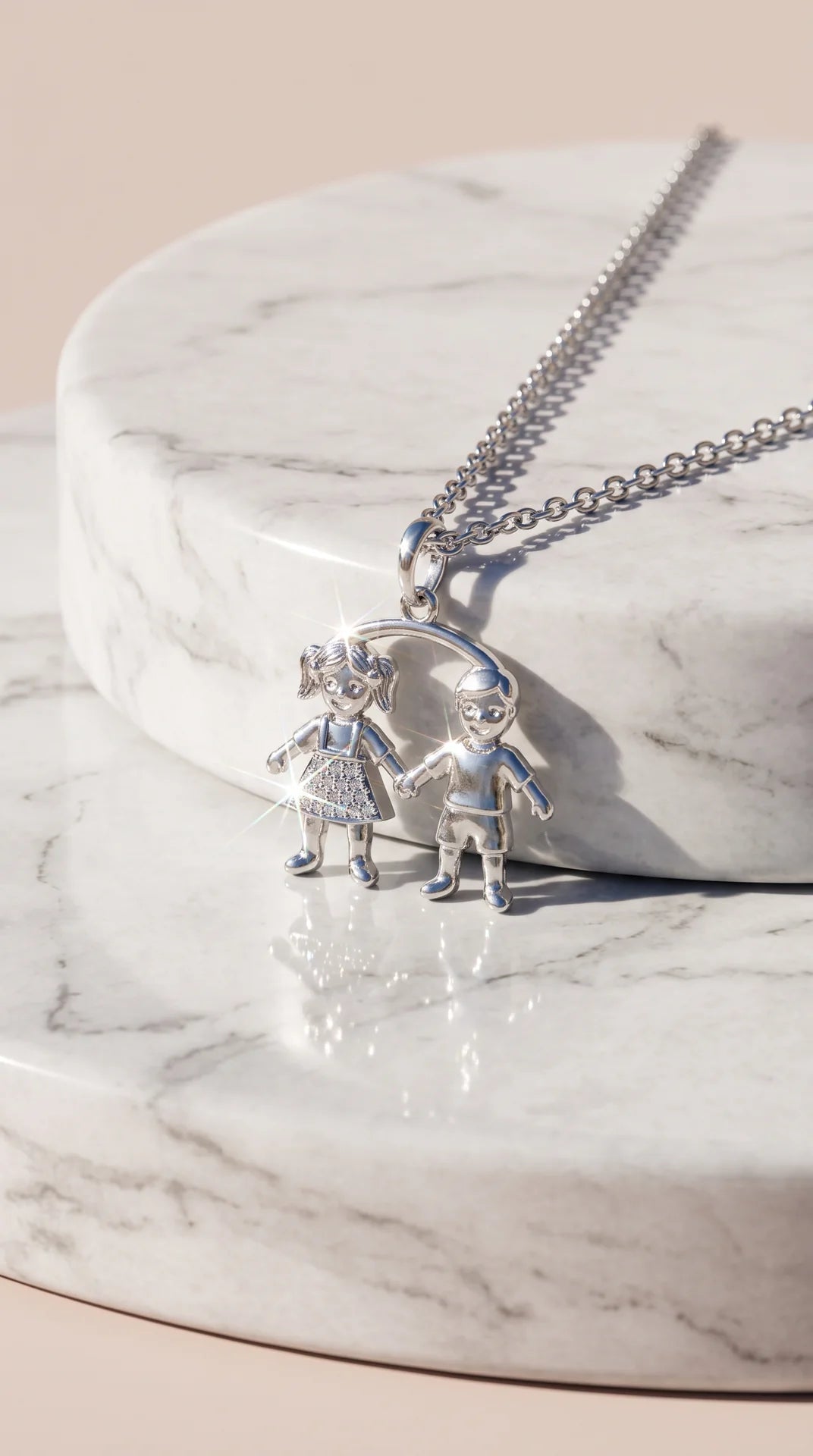 The "Forever Close" Sibling Bond Necklace