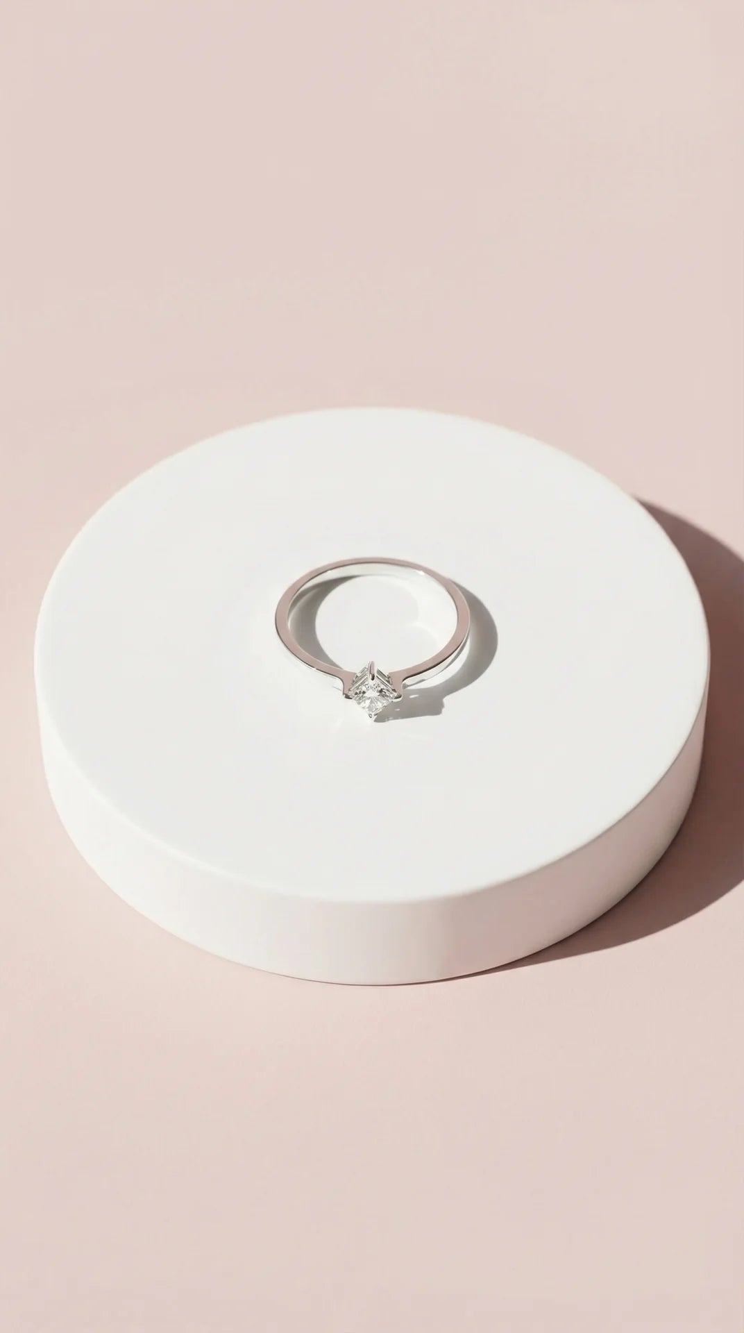 Crystal Square Cut Stacking Rings Box set of 36