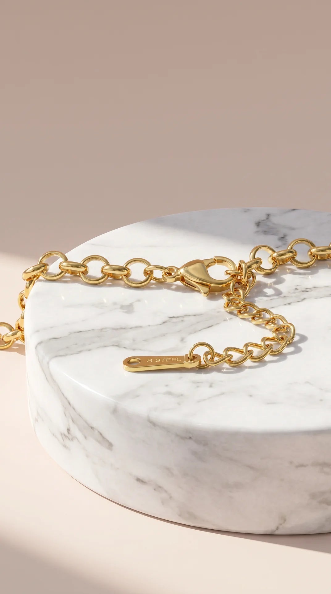 Starfish & Pearl Gold Plated Pendant Necklace