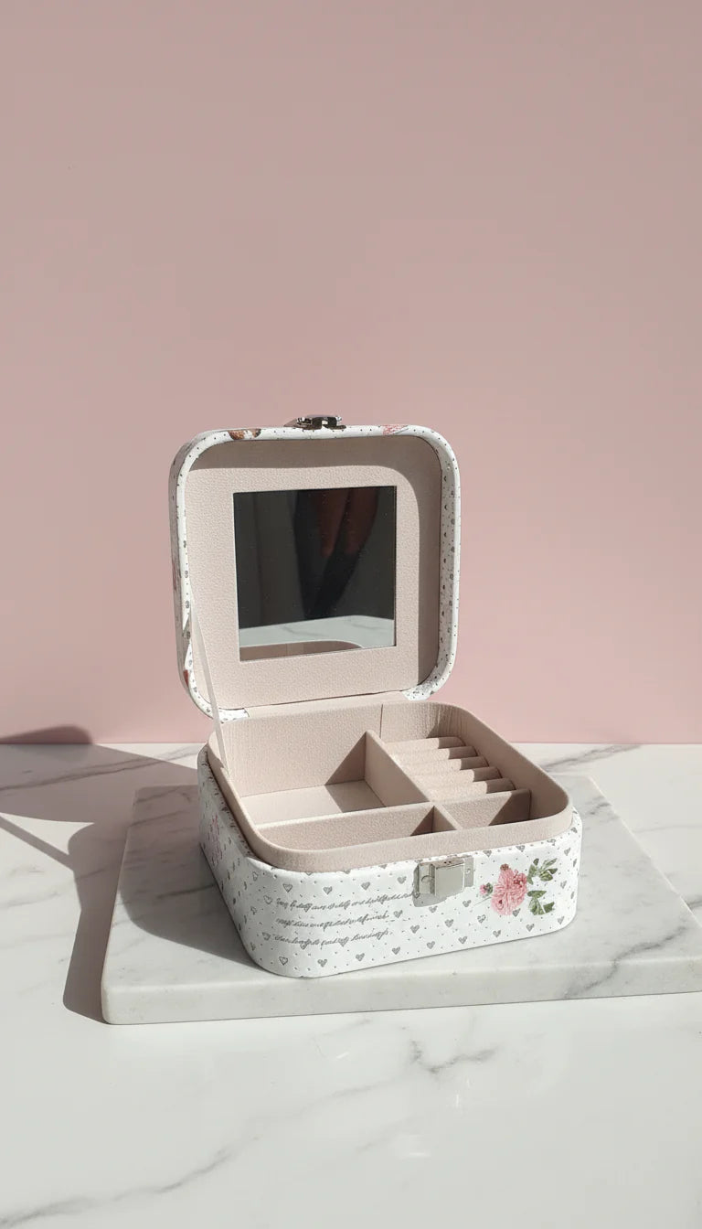 London Big Ben Compact Sparkly Jewellery Box