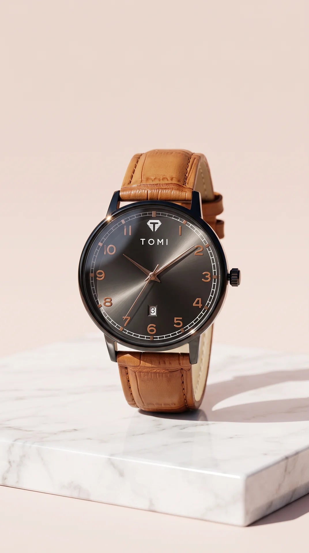 Men's TOMI Classic Leather Watch