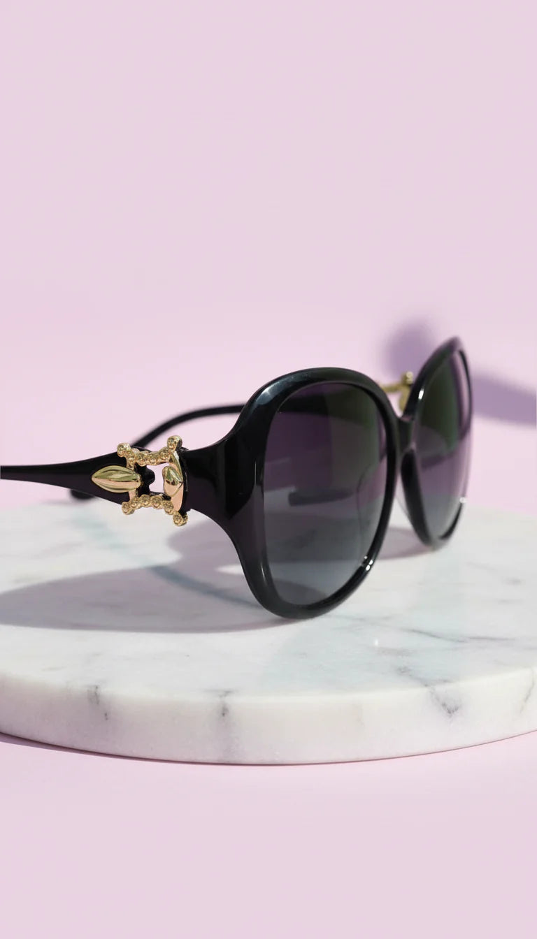 Oval Frame Acrylic Sunglasses Box of 12