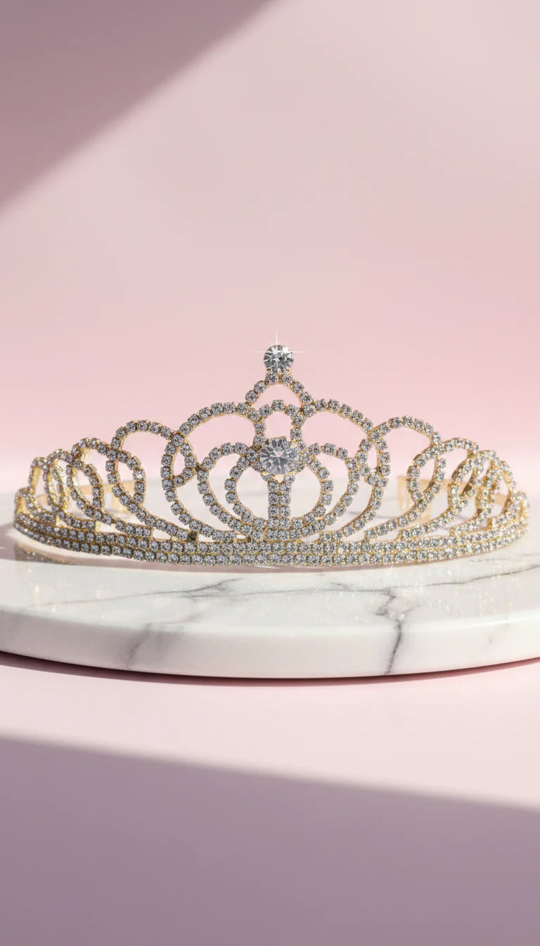 Rhinestone Crystal Wedding Bridal Tiara Crown