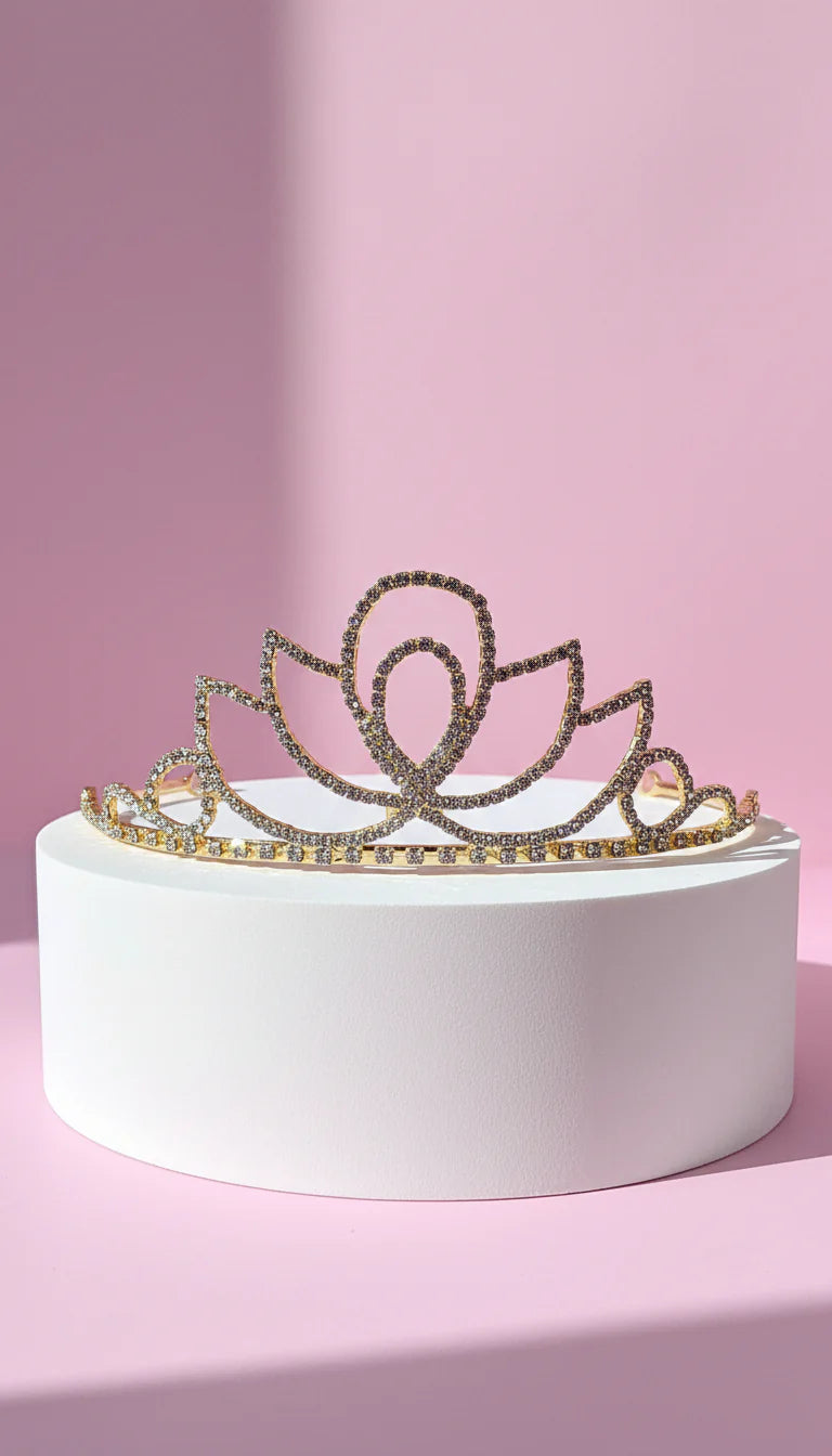 Crystal Gem Set Wedding Bridal Tiara Crown