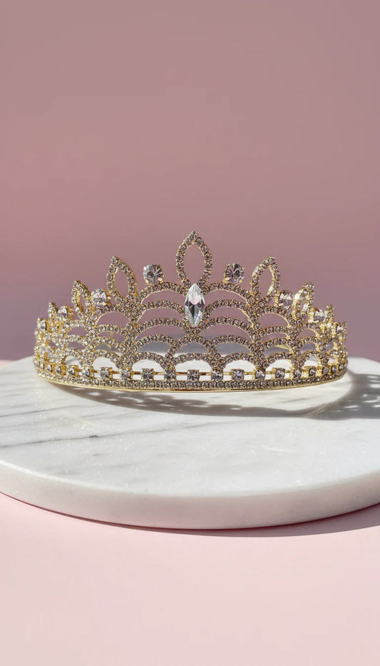 Tiered Crystal Wedding Bridal Tiara Crown