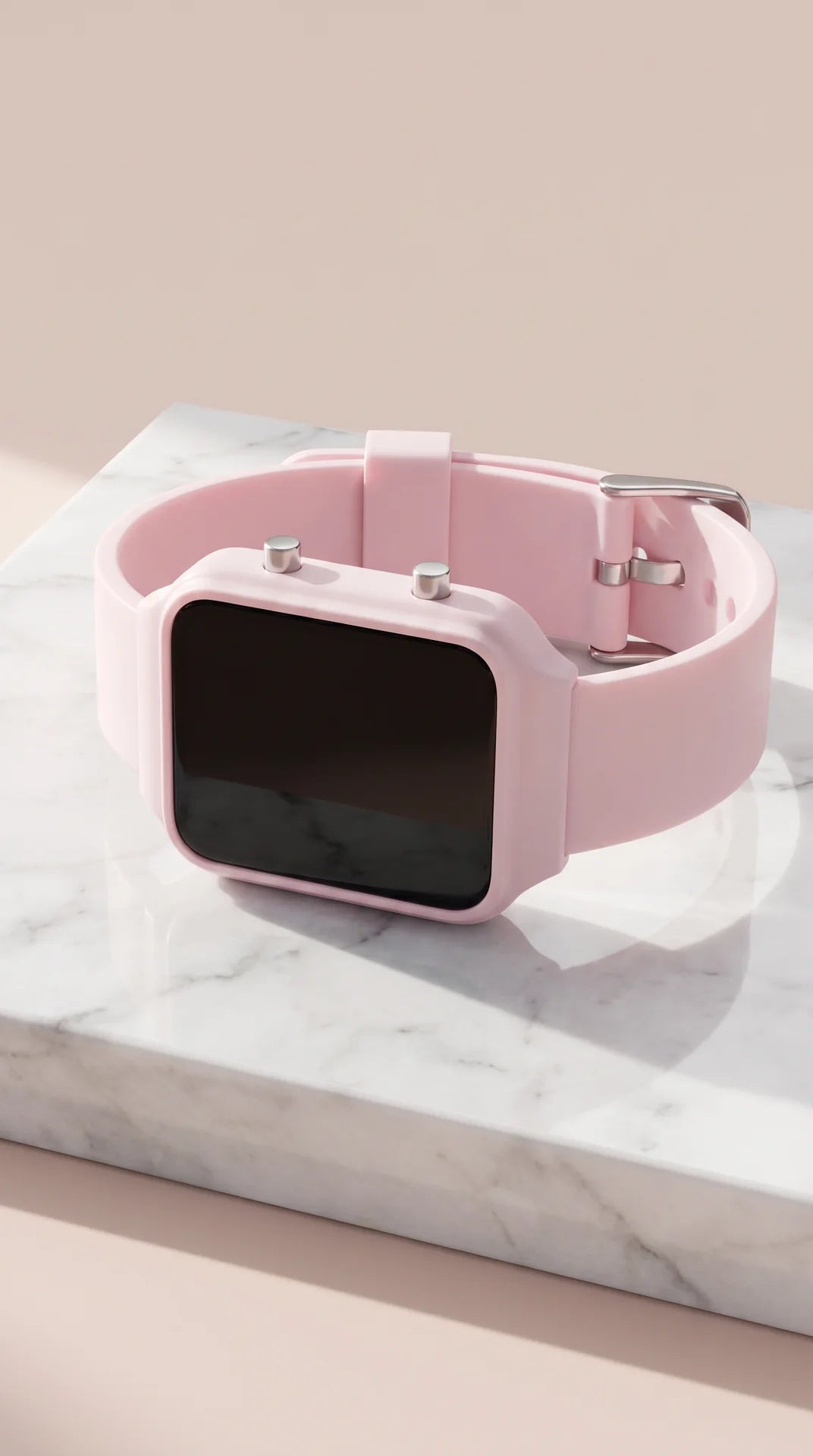 Digital Stainless Steel Unisex Watch
