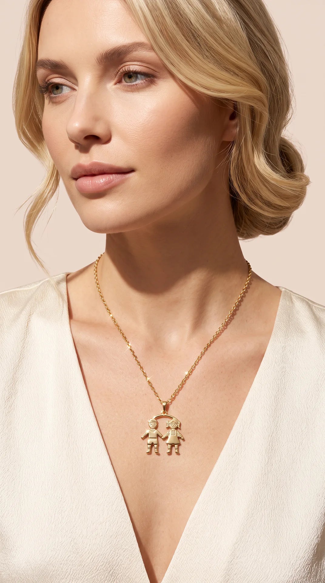 The "Forever Close" Sibling Bond Necklace