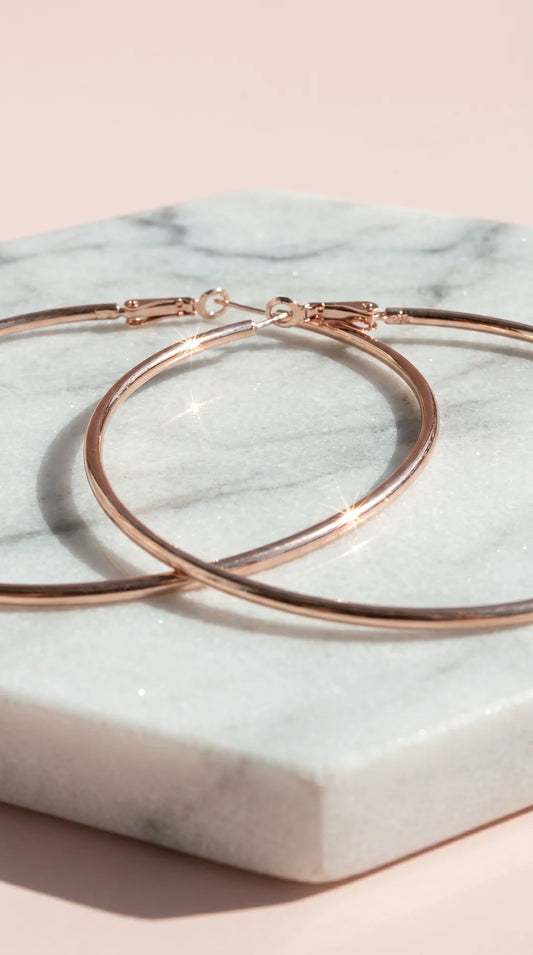 Maxi Classic Hoop Earrings