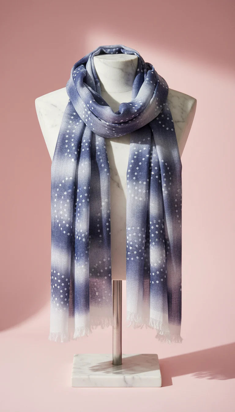 Stripes & Dots Scarf Pack of 12