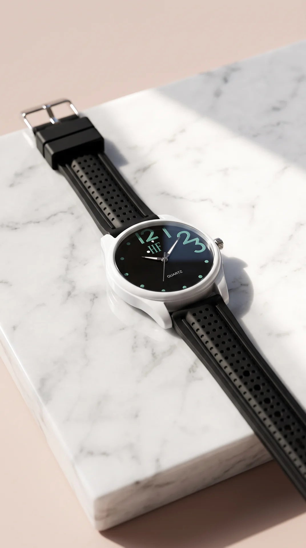 Classic Black Dial Watch – Unisex