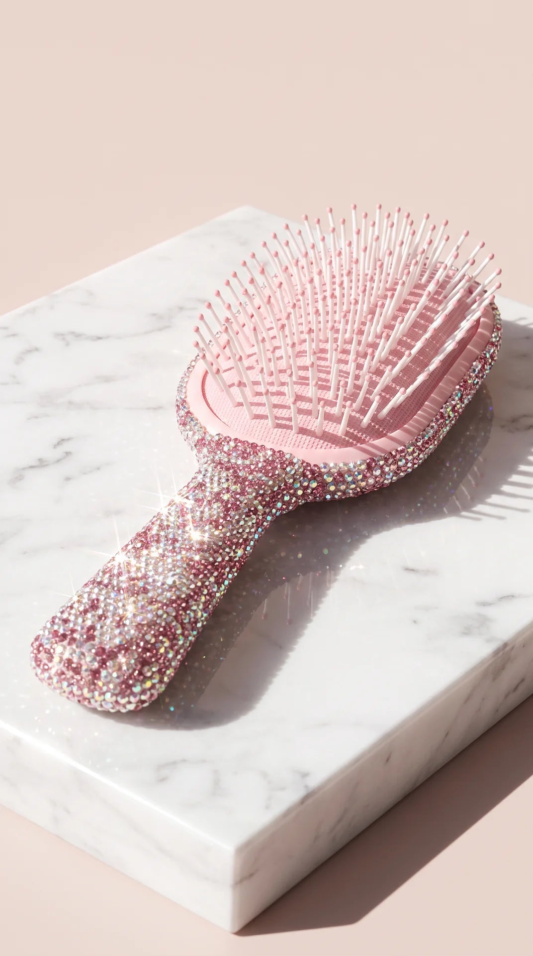 Crystal Paddle Hair brush