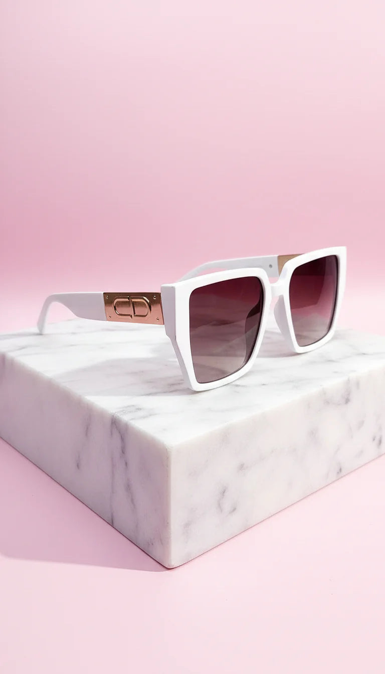 DC Rectangular Frame Sunglasses Box of 20