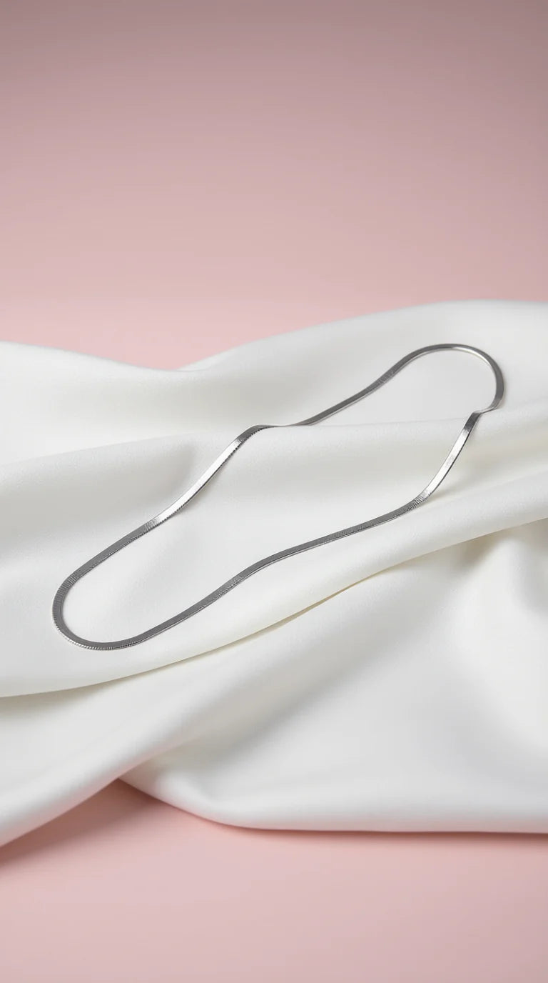 Luxe Snake Chain Link Necklace