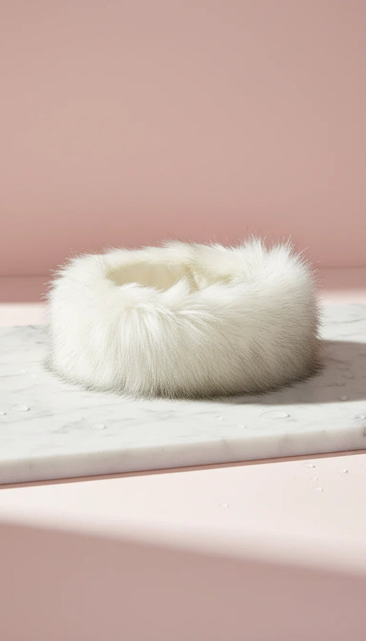Faux Fur Head Band Hat