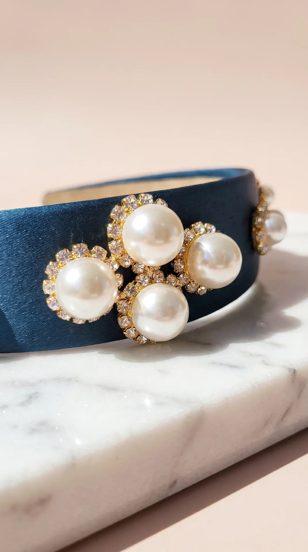 Women’s Pearl Statement Headband & Hair Band