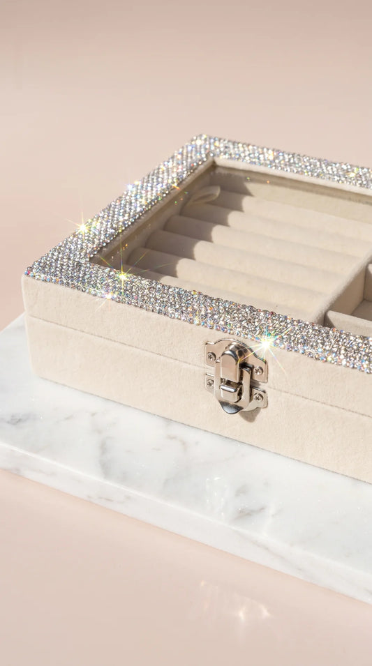 Crystal Jewellery Storage Box