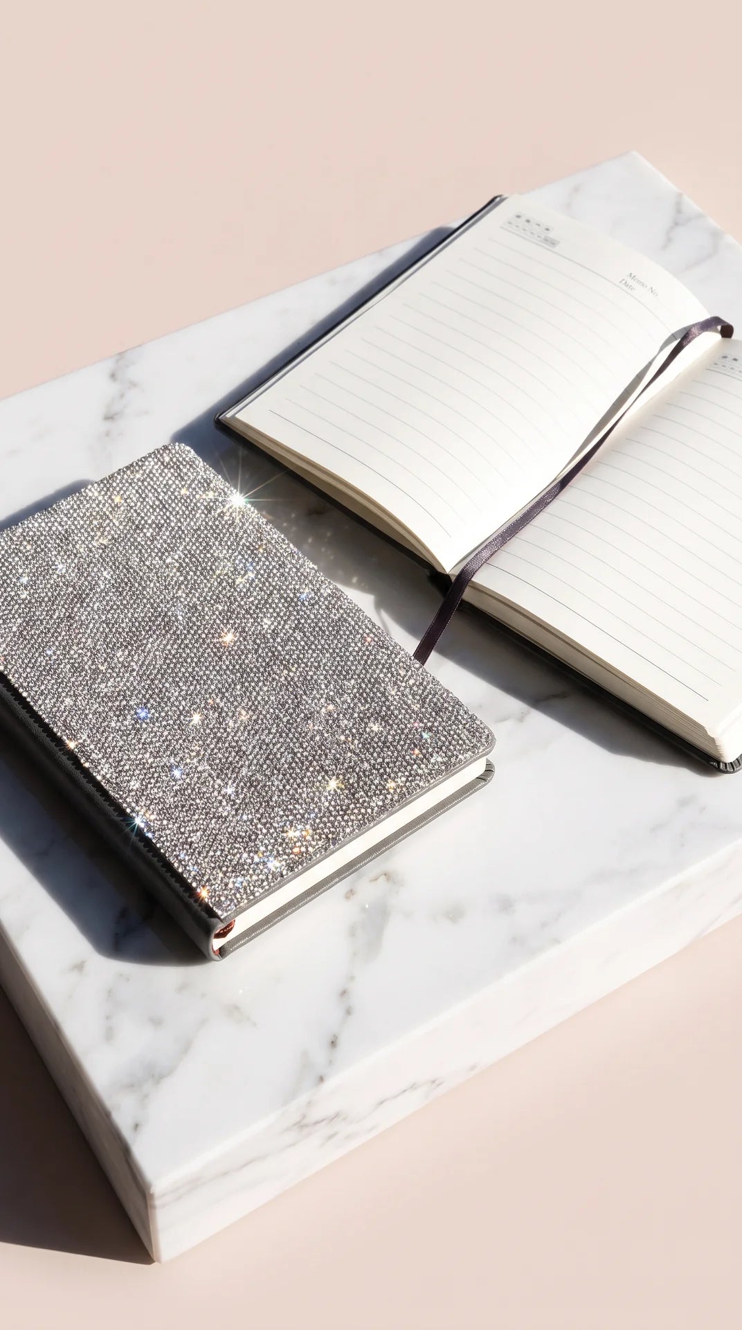 Crystal A5 Diamante Hardcover Notebook & Journal