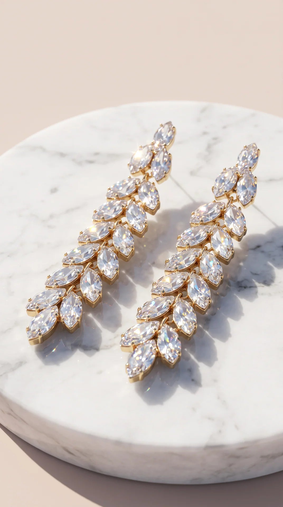 Marquise Crystal Drop & Dangle Earrings