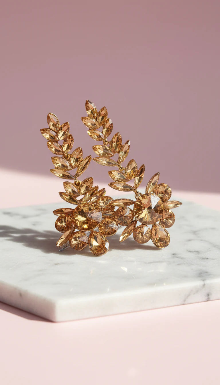 Statement Crystal Drop & Dangle Earrings