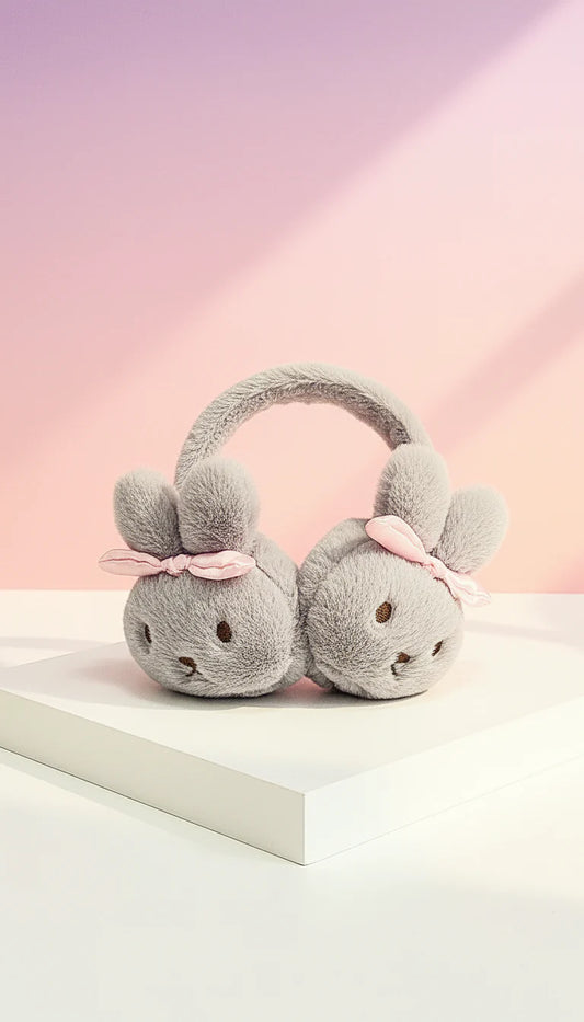 Bunny Rabbit Ear Muffs for kids pack of 12
