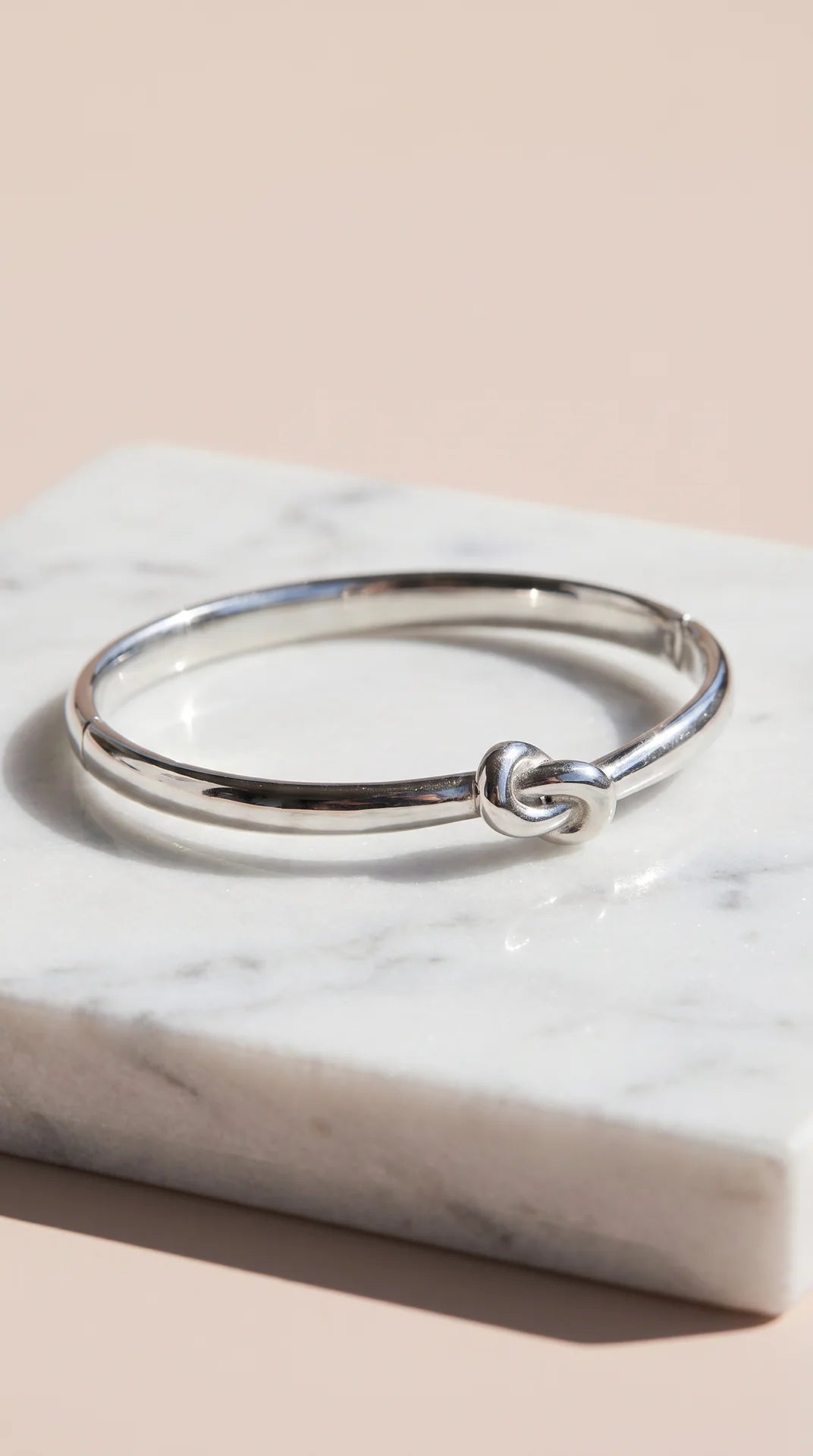 Love Knot Stainless Steel Bangle