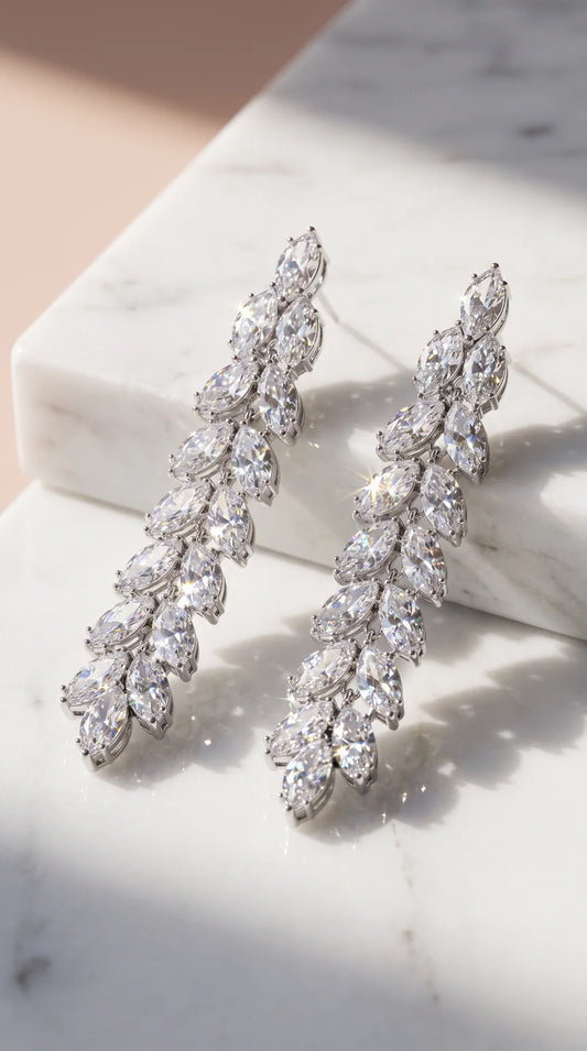 Marquise Crystal Drop & Dangle Earrings