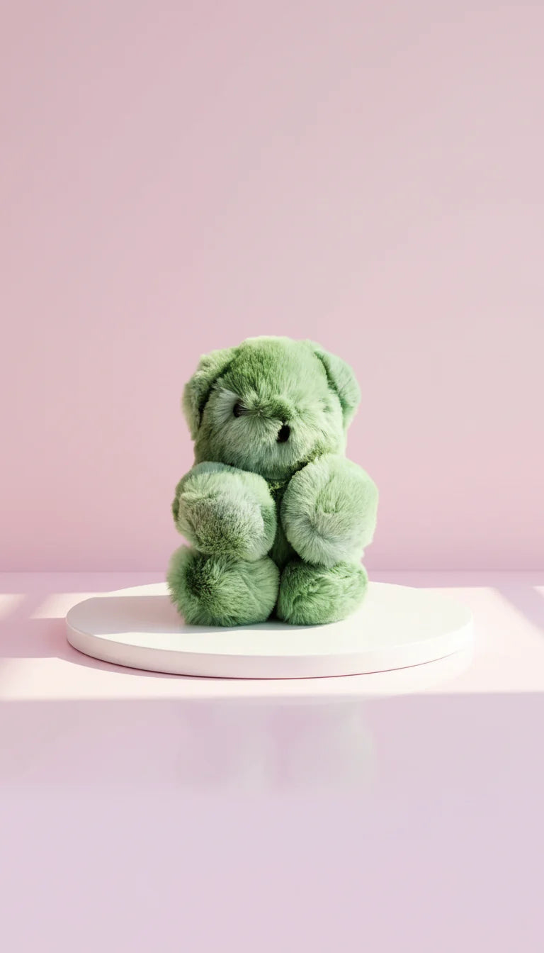 Plush Faux Fur Teddy Bear Backpack Bag