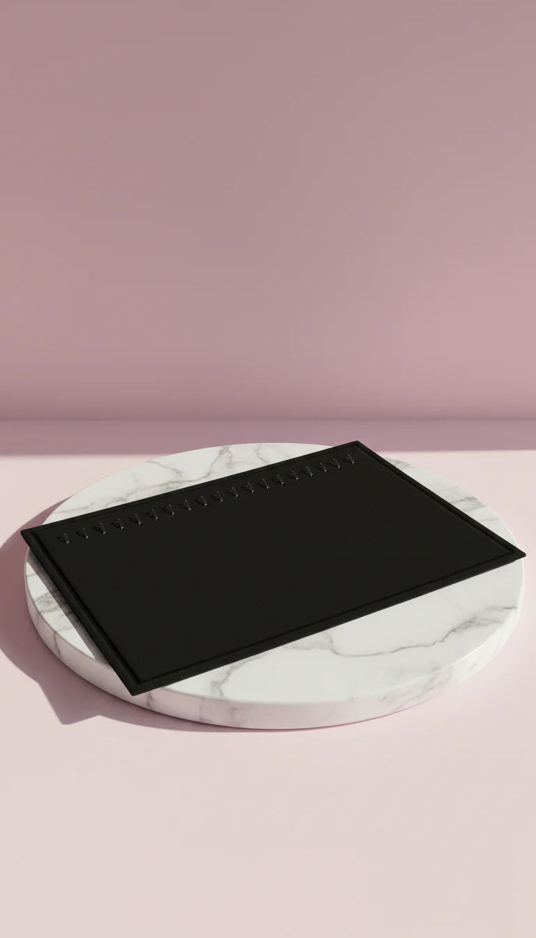 Retail Countertop Velvet Bracelet & Necklace Display