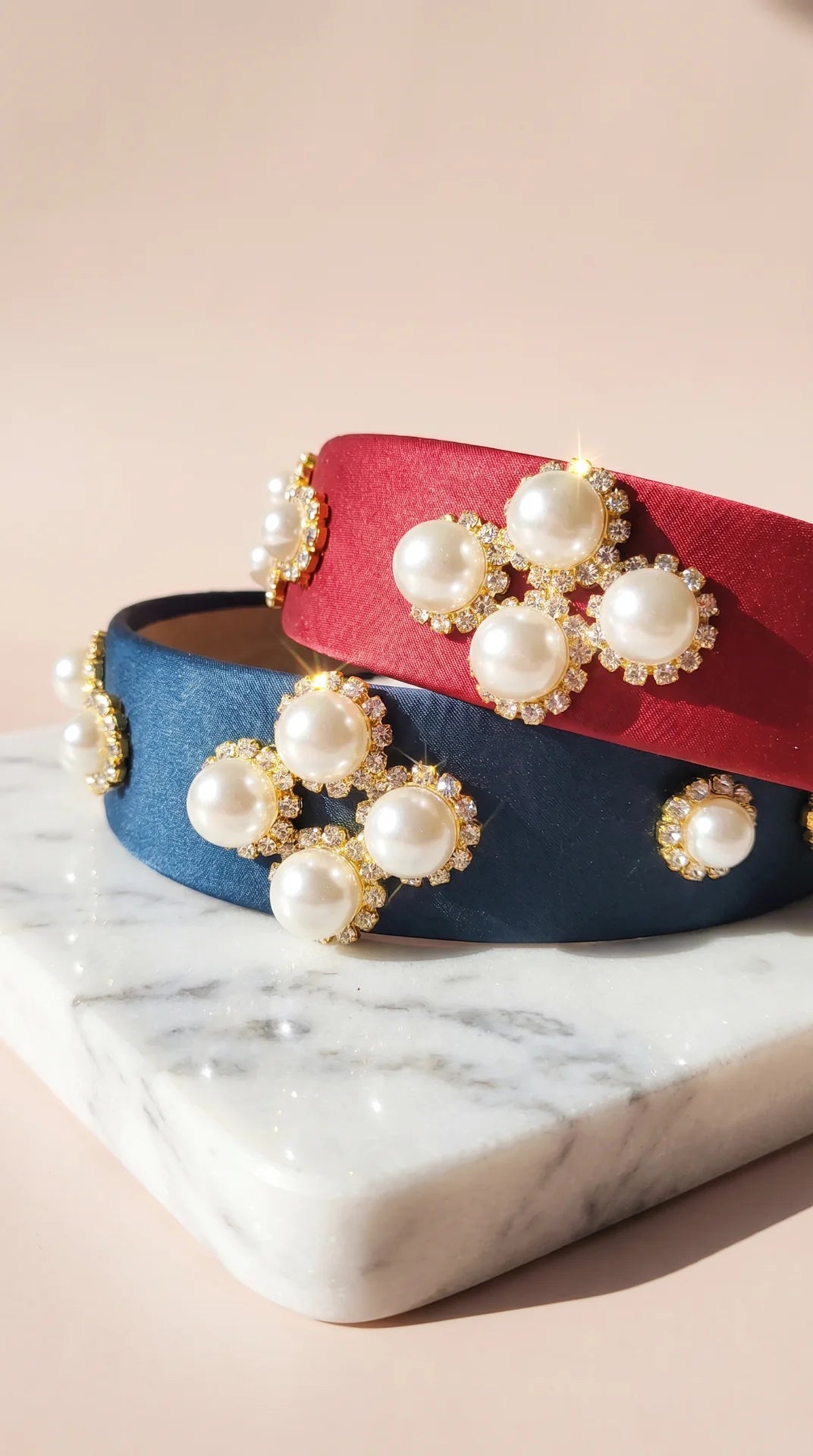Women’s Pearl Statement Headband & Hair Band