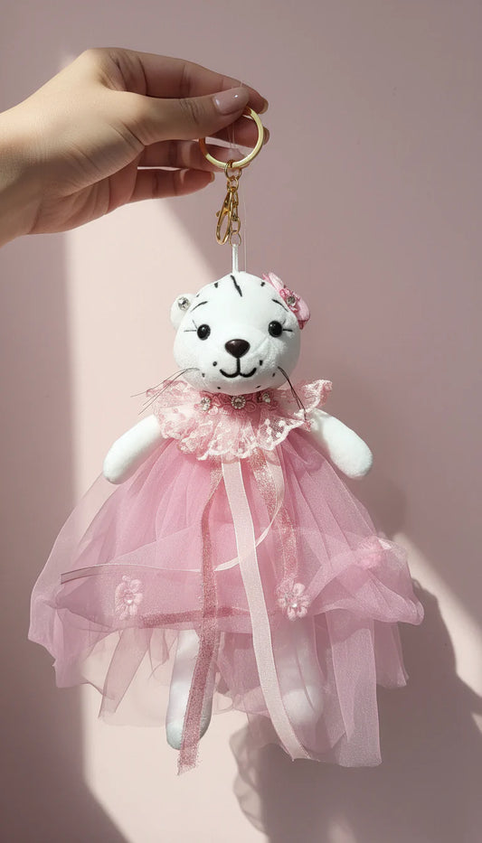 Maxi Softie Squad Tiger Key Ring & Bag Charm