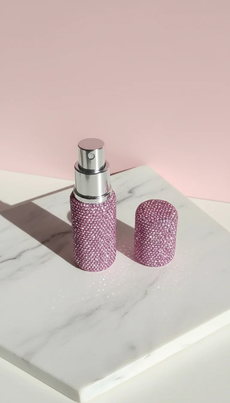 Crystal Perfume Spray Travel Bottle Atomizer