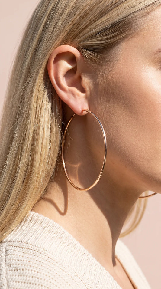 Medium Classic Hoop Earrings