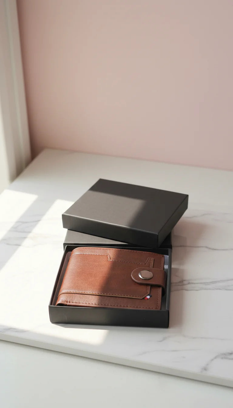 Parisian Monogram Wallet With Gift Box