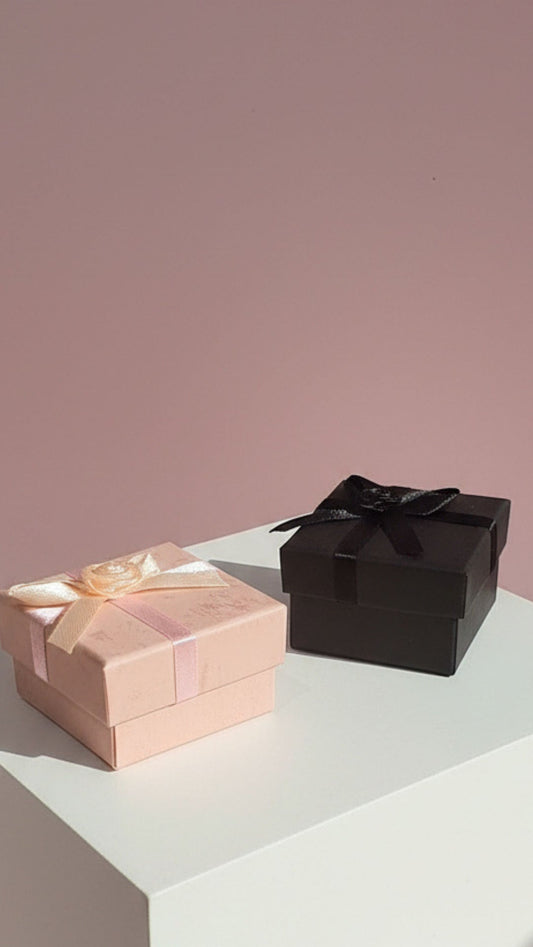 Pack Of 24 Earring Foam Cushion Bow Jewellery Gift Box Packaging