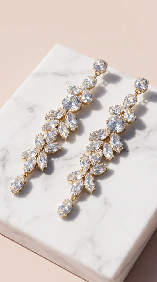 Crystal Drop & Dangle Statement Earrings