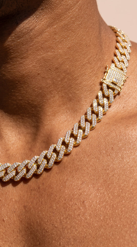 Unisex Cuban Link Curb Necklace Chain
