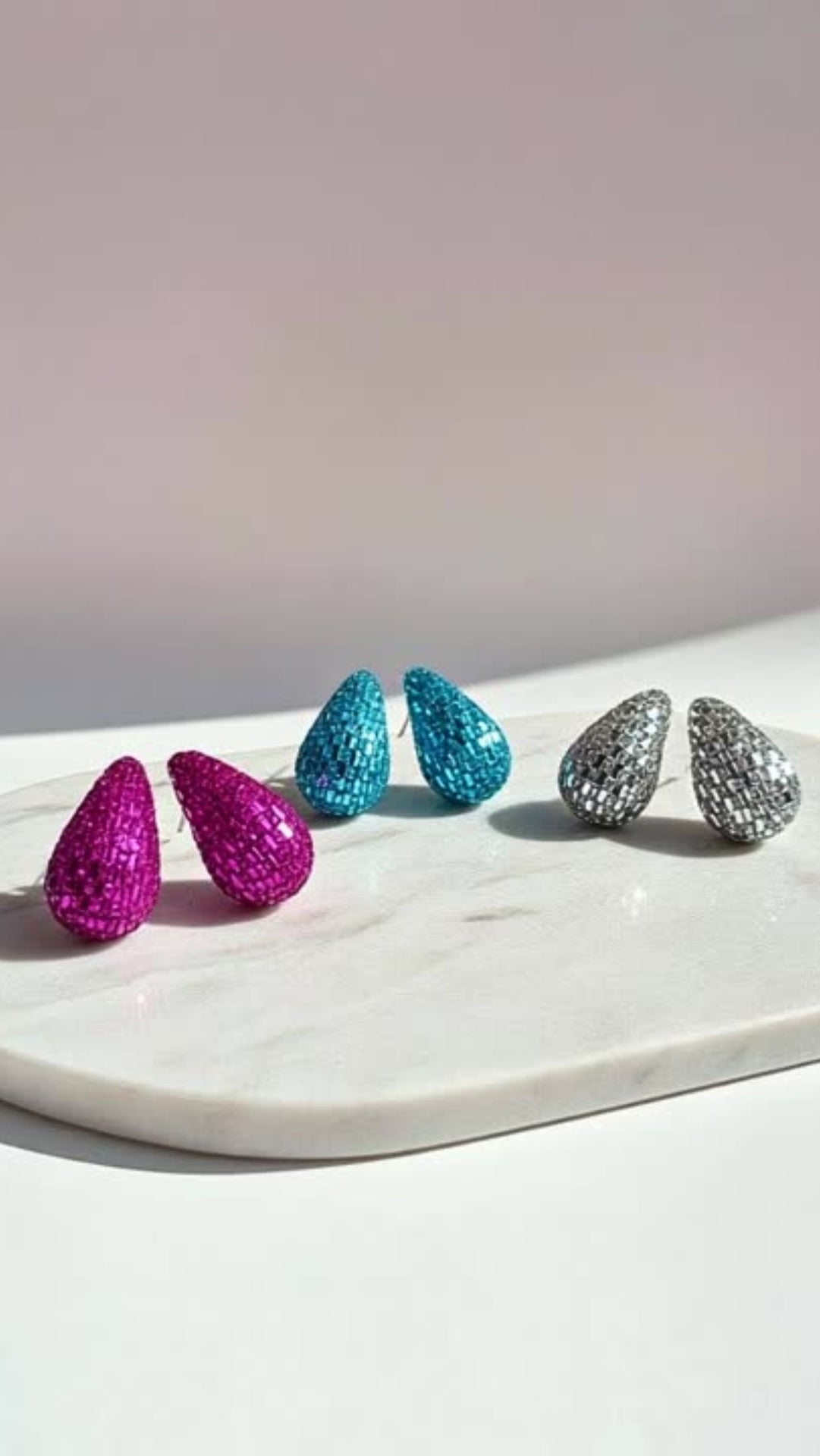 Elixir Collection Teardrop Crystal Earrings