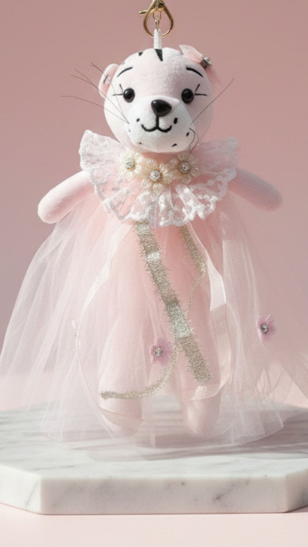 Maxi Softie Squad Tiger Key Ring & Bag Charm