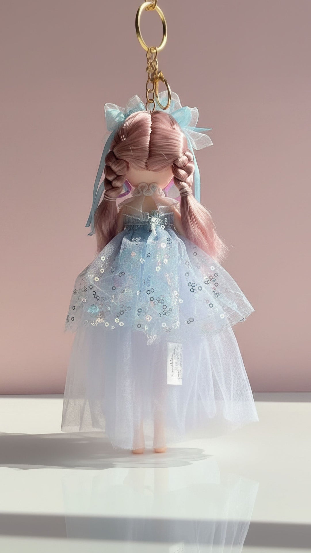 Fairy Princess Baby Doll Flexi Joint Key Ring & Bag Charm