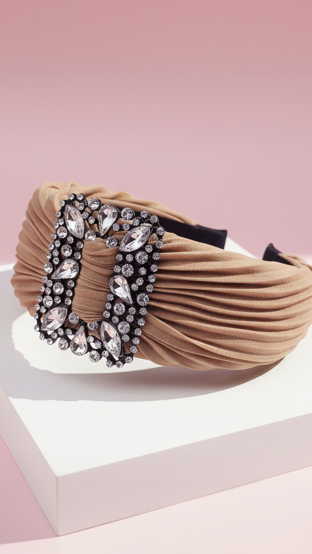 Jewelled Oblong Decor Hair band