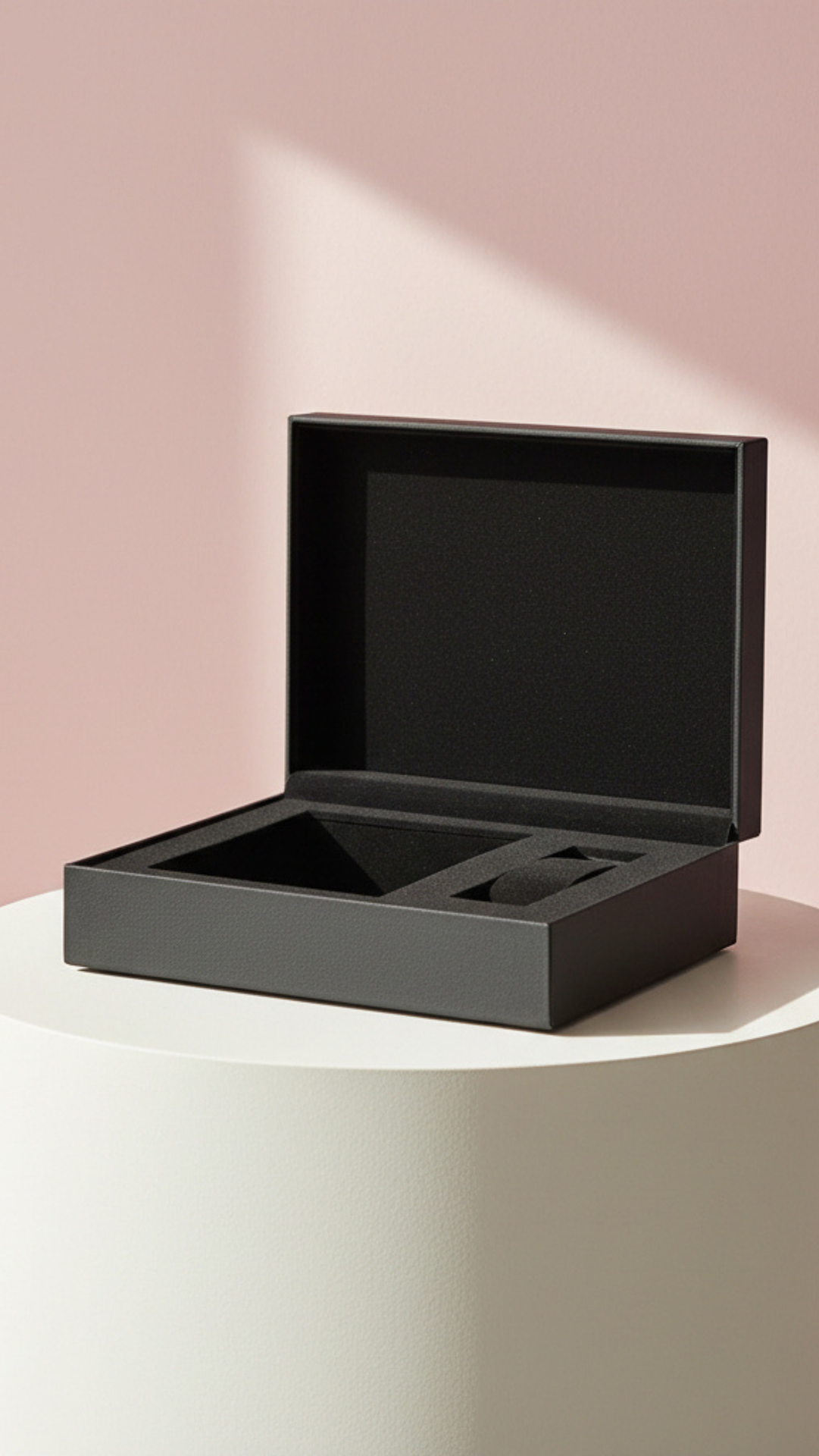 Luxury Hinged Watch Jewellery Gift Box Packaging With Sleeve