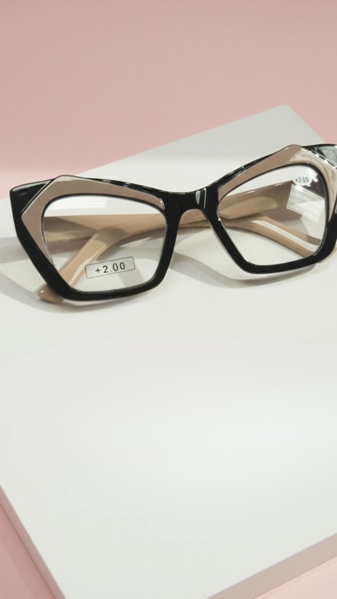 Cat Eye Leopard Print Reading Glasses