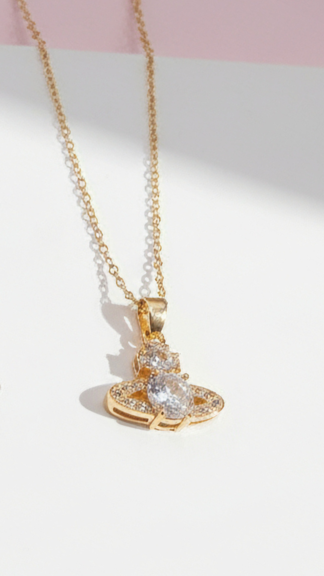 Orb Crystal Pendant Necklace