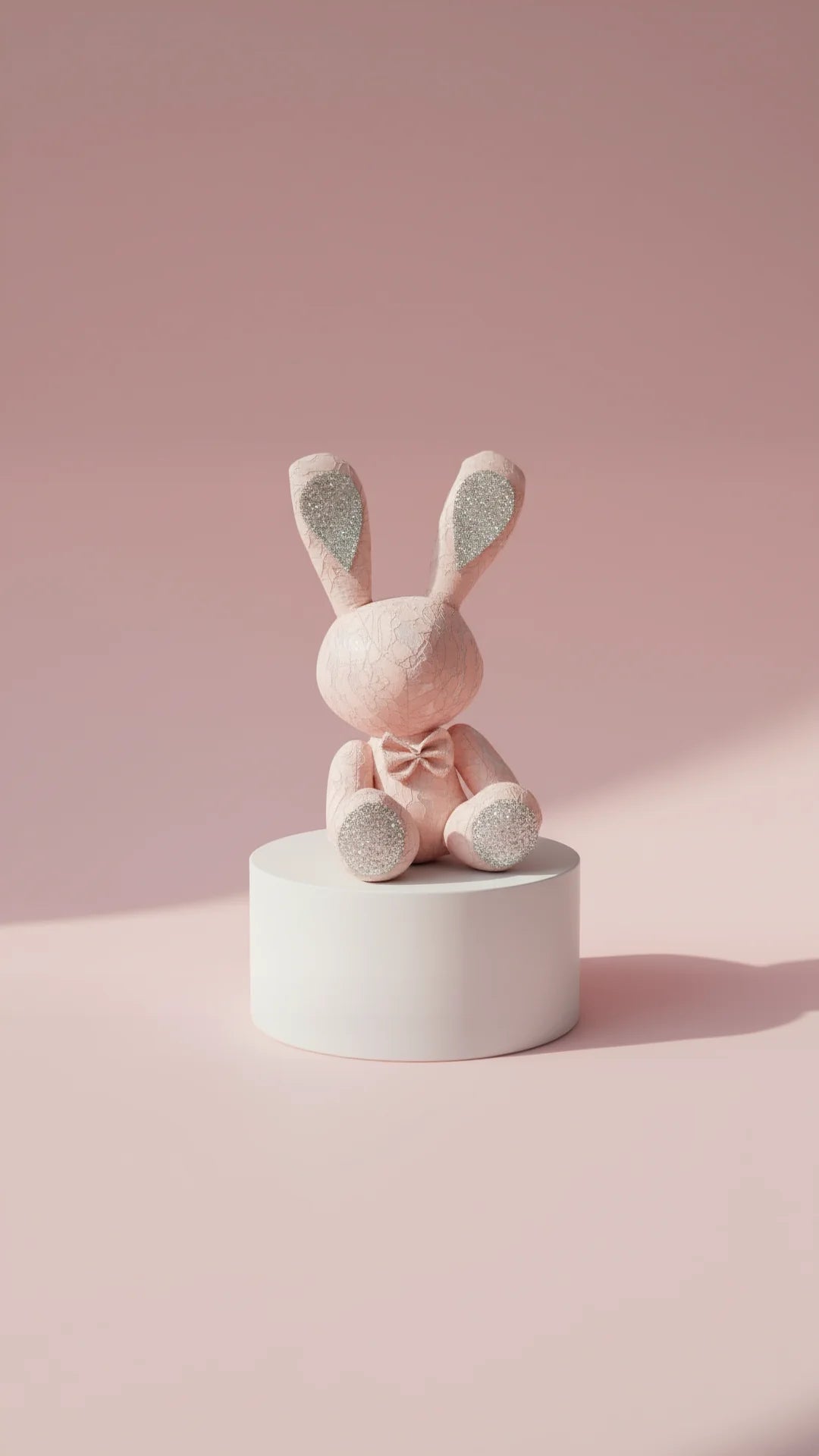 Large Crystal Encrusted Bunny