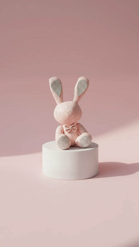 Large Crystal Encrusted Bunny