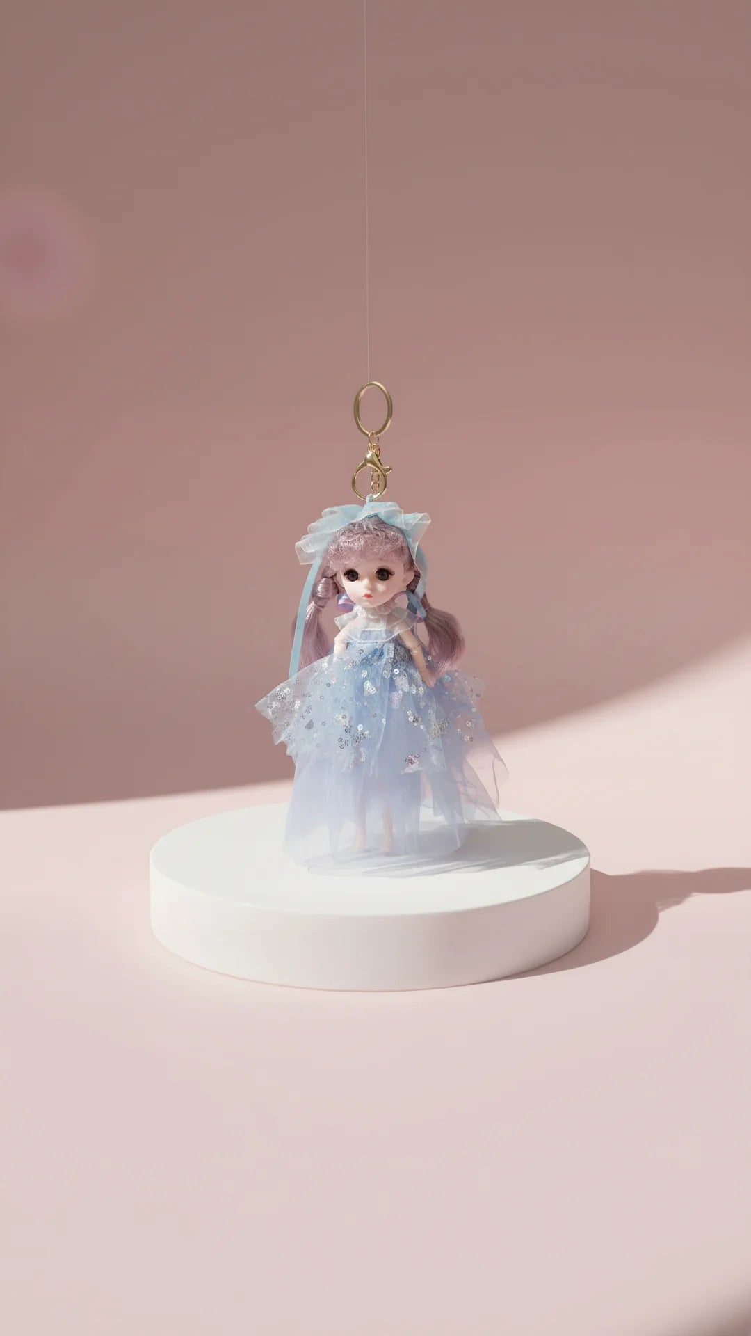 Fairy Princess Baby Doll Flexi Joint Key Ring & Bag Charm