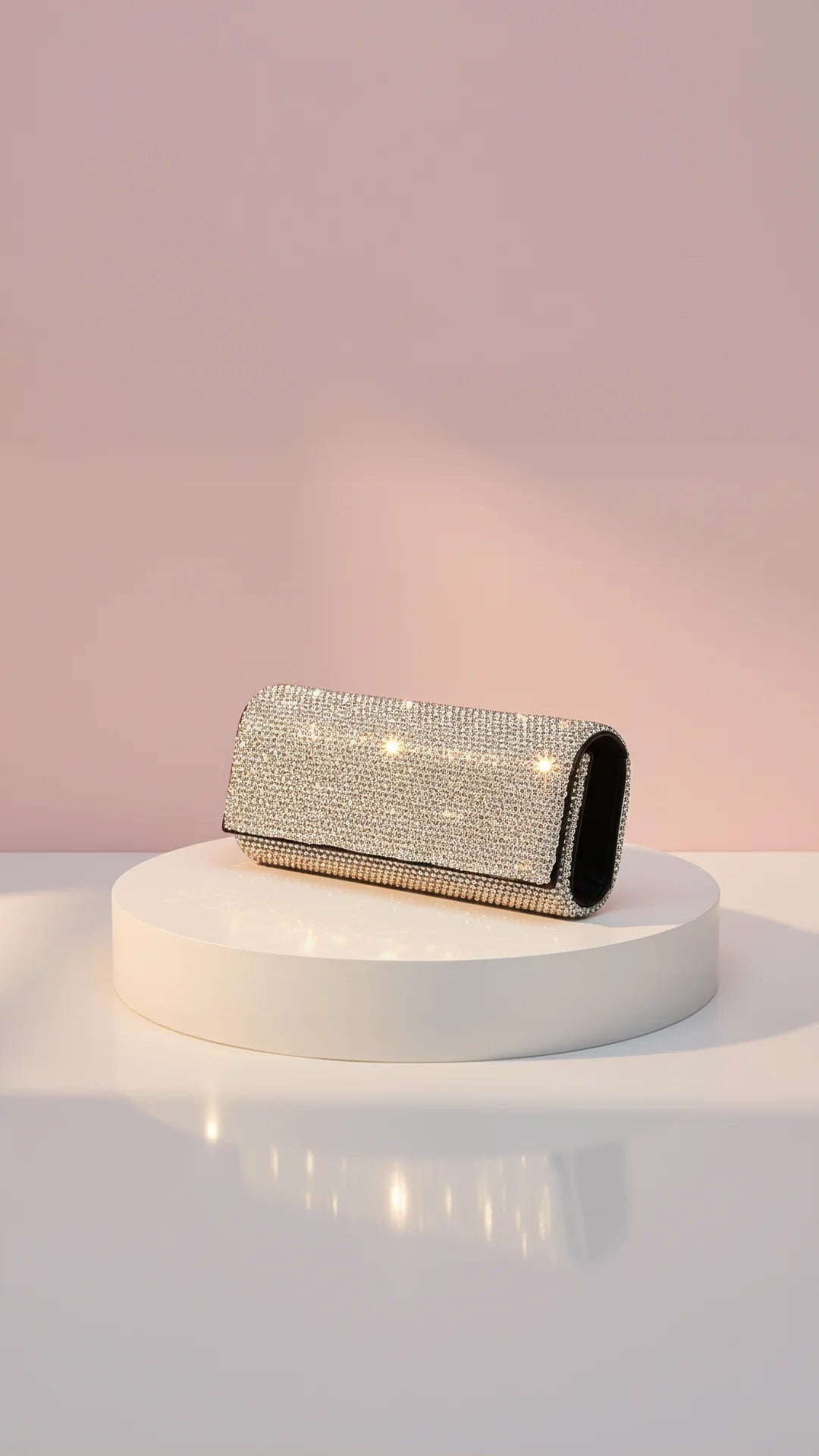 Crystal Encrusted Reading Glasses Case